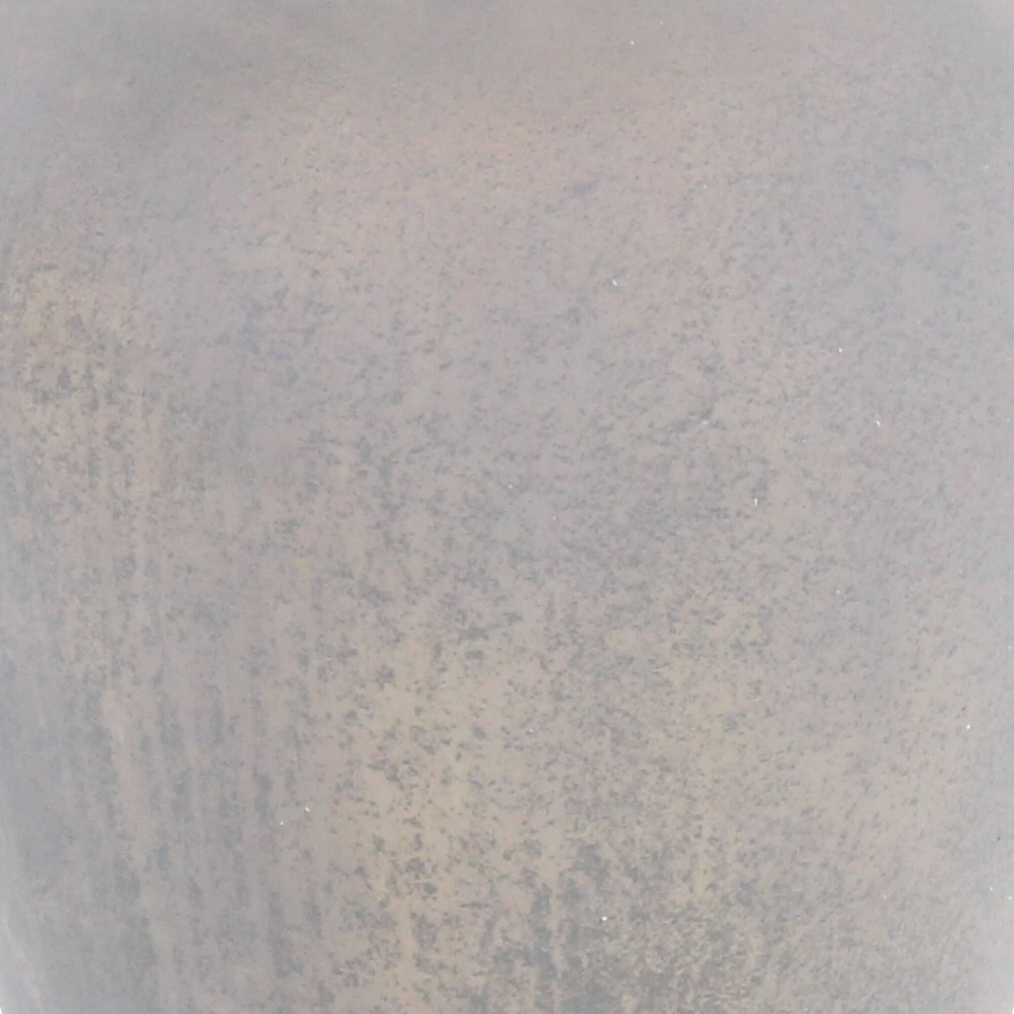 28" Silver Glass Modern Decorative Bottle